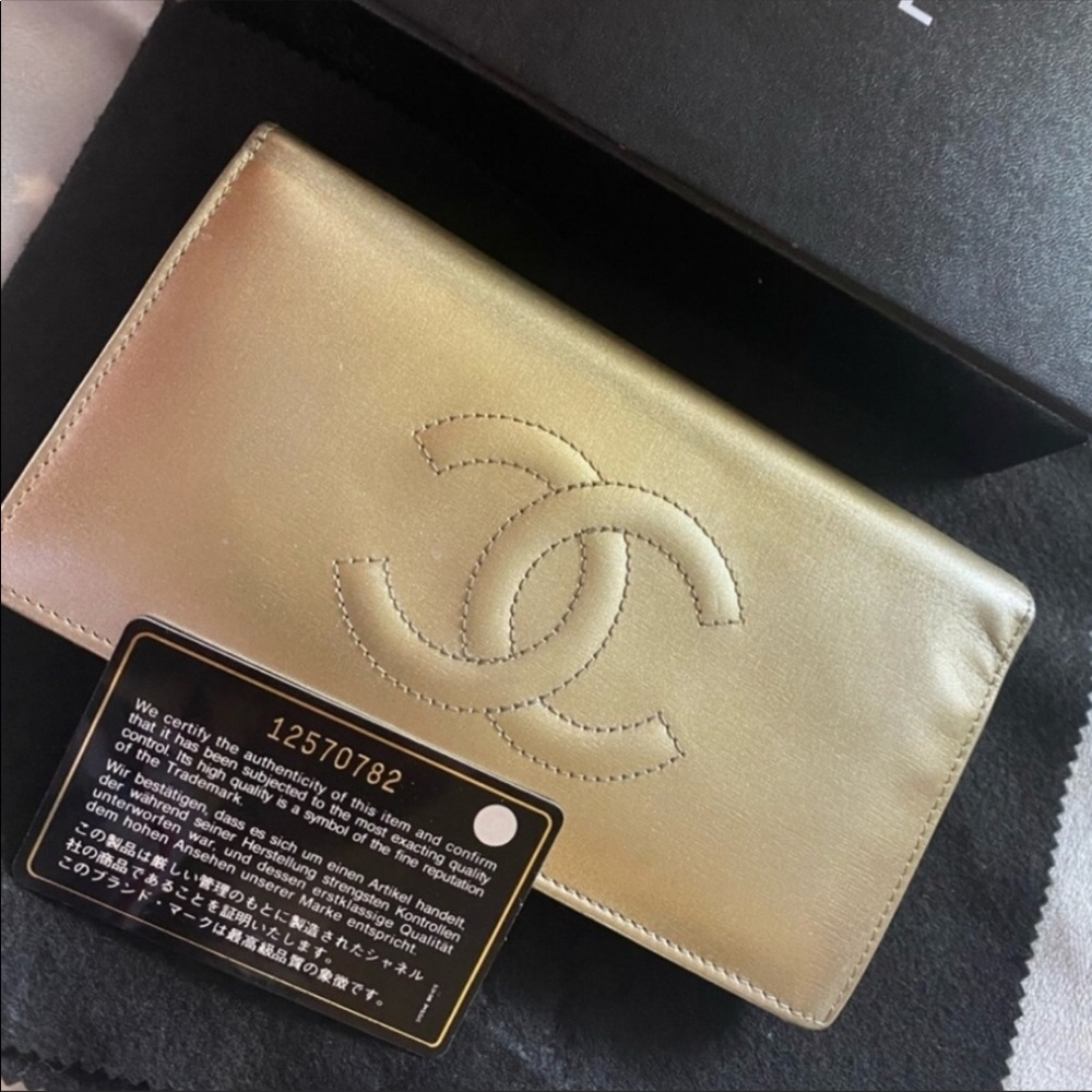 Coming Soon! Authentic Chanel Leather Wallet